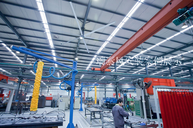 淺析哪些工廠車(chē)間適合安裝大型工業(yè)吊扇呢？